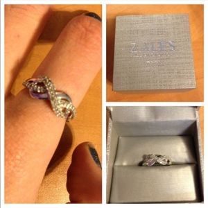 Zales double infinity ring